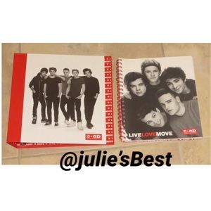 🆕One Direction Binder and Spiral Notebook Set.